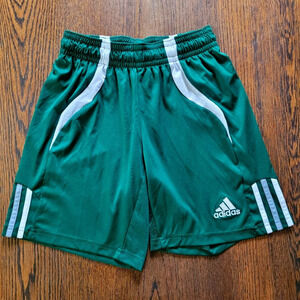 Adidas Clima365 Climacool Green Athletic Activewear Shorts Size Boy's Small